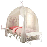 Priya II White & Light Purple Twin Bed Model 30530T By ACME Furniture